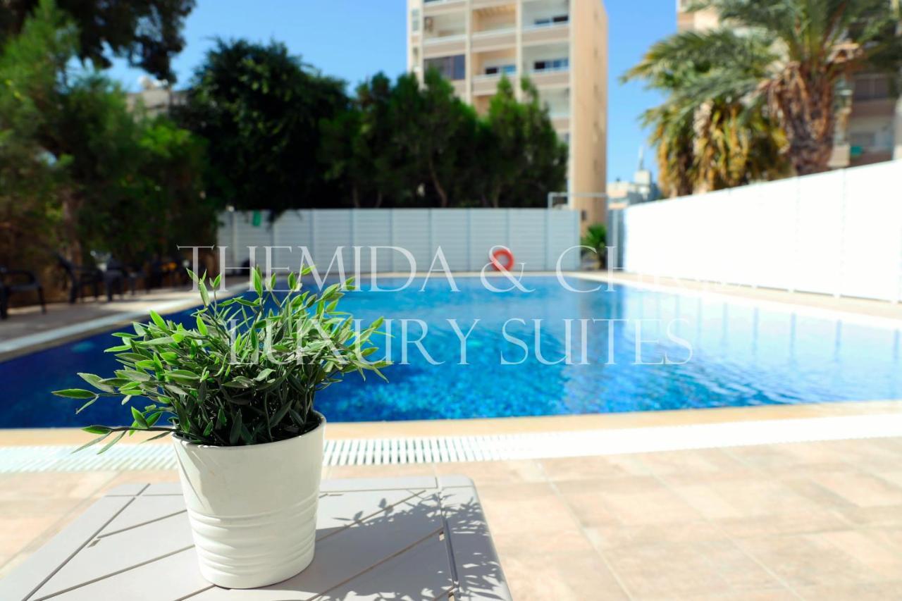 לרנקה Luxury Penthouse 1Br-Seafront-Seasonal Pool-Central מראה חיצוני תמונה