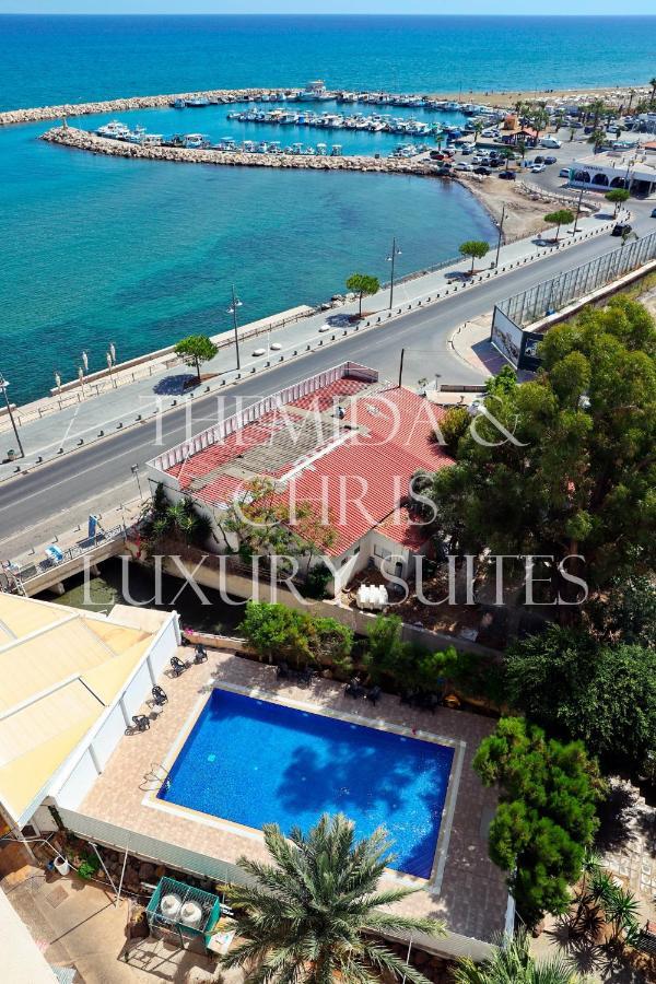 לרנקה Luxury Penthouse 1Br-Seafront-Seasonal Pool-Central מראה חיצוני תמונה