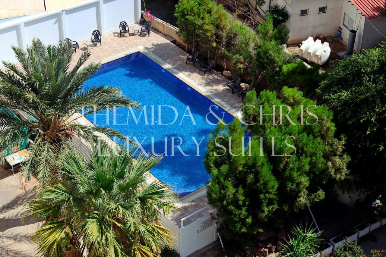 לרנקה Luxury Penthouse 1Br-Seafront-Seasonal Pool-Central מראה חיצוני תמונה